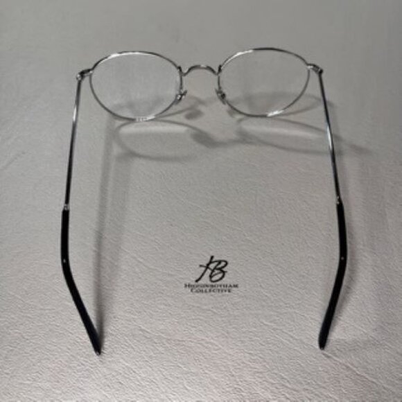 SPEKTRE P2 OPTICAL ROUND STAINLESS STEEL EYEGLASS FRAMES SILVER 50-20-135 NEW - Picture 7 of 16